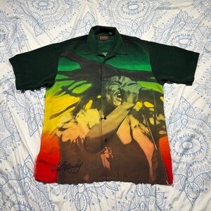 Bob Marley AOP Shirt XL
